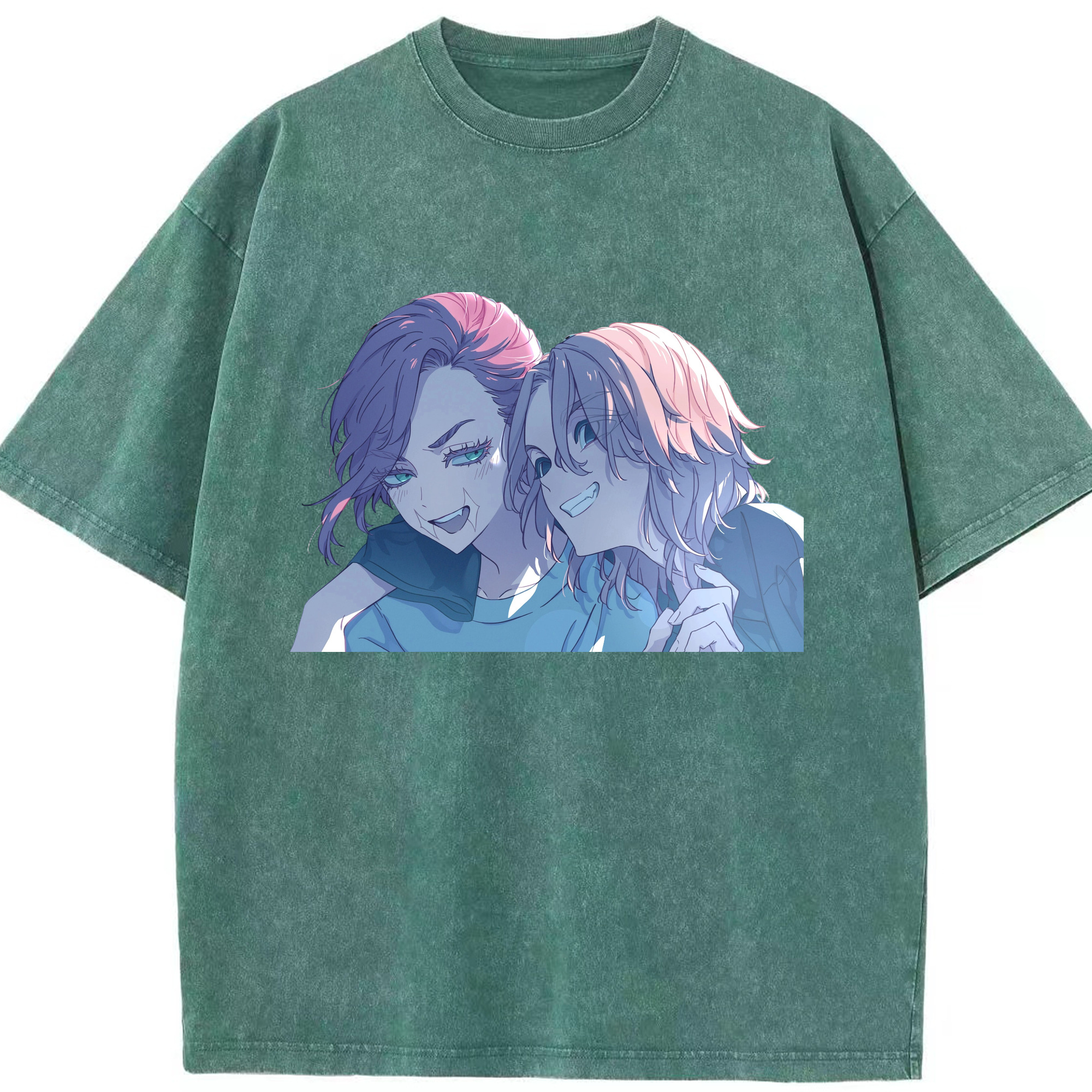 （画像用） 東京リベンジャーズ Tokyo Revengers 綿100% ヴィンテージ風 半袖Tシャツ（フロントプリント）